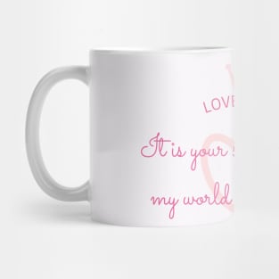 love quote Mug